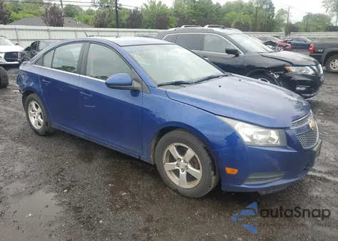2012 Chevrolet Cruze Lt из США, поврежденный, VIN 1G1PF5SC7C7254102